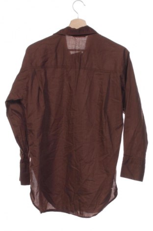 Γυναικείο πουκάμισο Defacto, Μέγεθος XS, Χρώμα Καφέ, Τιμή 23,79 €