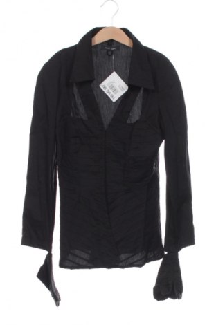 Дамска риза Diego Reiga, Размер XS, Цвят Черен, Цена 21,00 €