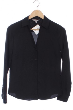 Cămașă de femei H&M, Mărime XS, Culoare Negru, Preț 67,77 Lei