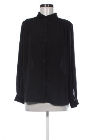 Γυναικείο πουκάμισο H&M, Μέγεθος XL, Χρώμα Μαύρο, Τιμή 6,99 €