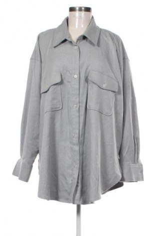 Γυναικείο πουκάμισο H&M, Μέγεθος XL, Χρώμα Γκρί, Τιμή 12,85 €