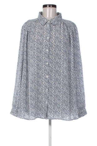 Γυναικείο πουκάμισο H&M, Μέγεθος 3XL, Χρώμα Πολύχρωμο, Τιμή 13,99 €