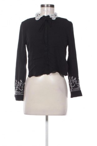 Γυναικείο πουκάμισο H&M Divided, Μέγεθος M, Χρώμα Μαύρο, Τιμή 13,00 €