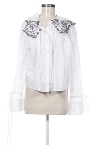 Γυναικείο πουκάμισο H&M Divided, Μέγεθος L, Χρώμα Λευκό, Τιμή 7,99 €