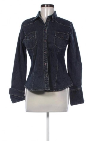 Γυναικείο πουκάμισο Hennes, Μέγεθος L, Χρώμα Μπλέ, Τιμή 7,99 €