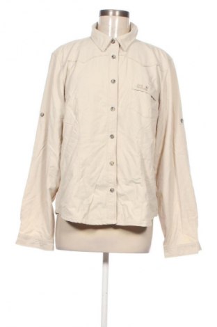 Damenbluse Jack Wolfskin, Größe XL, Farbe Beige, Preis € 16,99