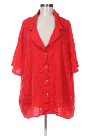Damska koszula Kiabi, Rozmiar 3XL, Kolor Czerwony, Cena 41,99 zł