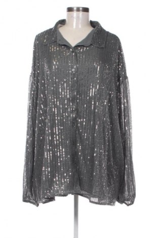 Damenbluse Kiabi, Größe 3XL, Farbe Grau, Preis 11,99 €