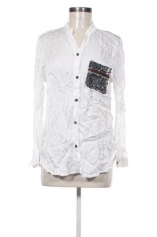 Damenbluse Lindsay Moda, Größe M, Farbe Weiß, Preis 12,85 €