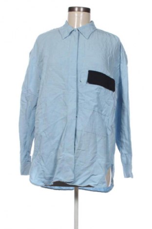 Γυναικείο πουκάμισο Mango, Μέγεθος M, Χρώμα Μπλέ, Τιμή 8,99 €