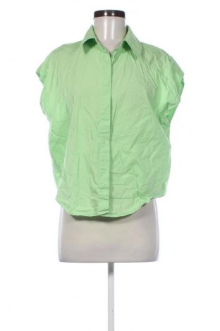 Γυναικείο πουκάμισο Mango, Μέγεθος L, Χρώμα Πράσινο, Τιμή 10,99 €