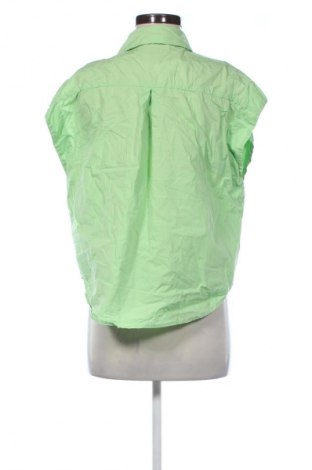 Γυναικείο πουκάμισο Mango, Μέγεθος L, Χρώμα Πράσινο, Τιμή 10,99 €