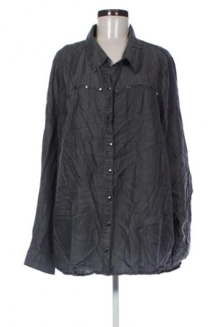 Dámska košeľa  ONLY Carmakoma, Veľkosť 3XL, Farba Sivá, Cena  8,95 €