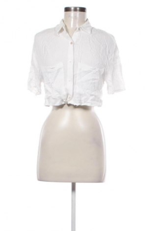 Дамска риза Pull&Bear, Размер M, Цвят Бял, Цена 13,00 €