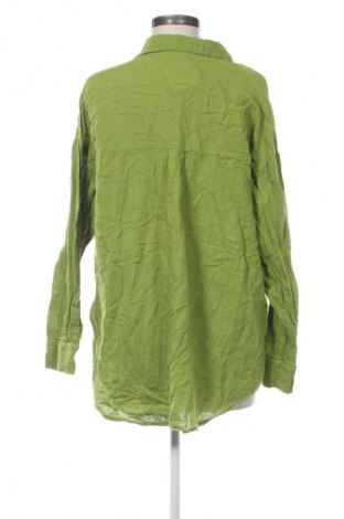 Cămașă de femei Pull&Bear, Mărime M, Culoare Verde, Preț 24,99 Lei