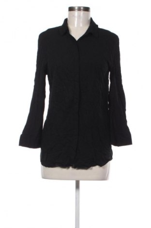 Γυναικείο πουκάμισο Pull&Bear, Μέγεθος L, Χρώμα Μαύρο, Τιμή 13,00 €