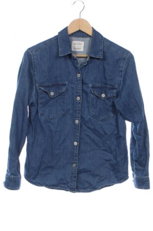 Γυναικείο πουκάμισο Pull&Bear, Μέγεθος XS, Χρώμα Μπλέ, Τιμή 13,00 €