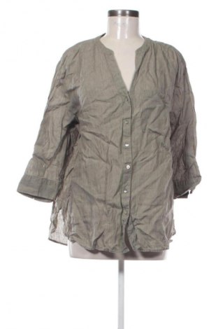 Γυναικείο πουκάμισο S.Oliver, Μέγεθος XL, Χρώμα Πράσινο, Τιμή 12,99 €