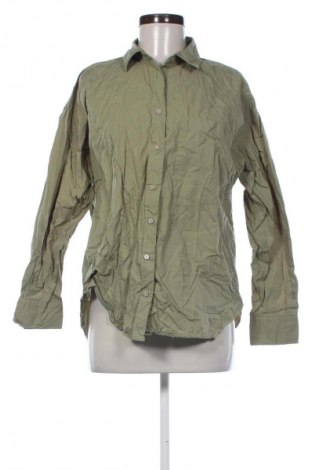 Γυναικείο πουκάμισο Stradivarius, Μέγεθος L, Χρώμα Πράσινο, Τιμή 7,99 €