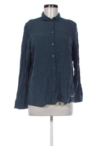 Γυναικείο πουκάμισο Tommy Jeans, Μέγεθος S, Χρώμα Μπλέ, Τιμή 28,99 €