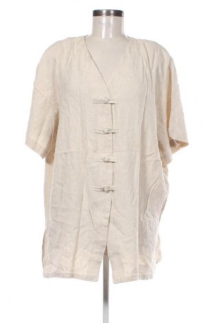 Γυναικείο πουκάμισο Unbranded, Μέγεθος XL, Χρώμα Εκρού, Τιμή 15,00 €