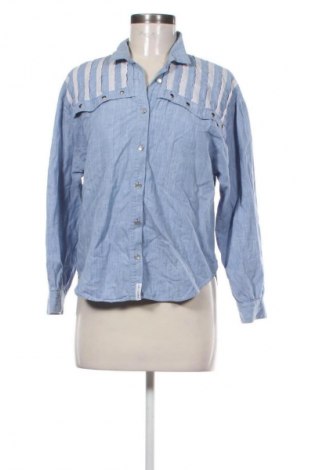 Γυναικείο πουκάμισο Unbranded, Μέγεθος M, Χρώμα Μπλέ, Τιμή 13,00 €