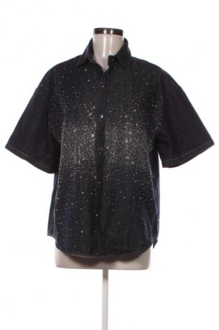 Γυναικείο πουκάμισο Unbranded, Μέγεθος M, Χρώμα Μπλέ, Τιμή 13,00 €