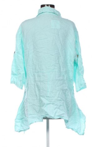 Γυναικείο πουκάμισο Unbranded, Μέγεθος XXL, Χρώμα Μπλέ, Τιμή 11,99 €