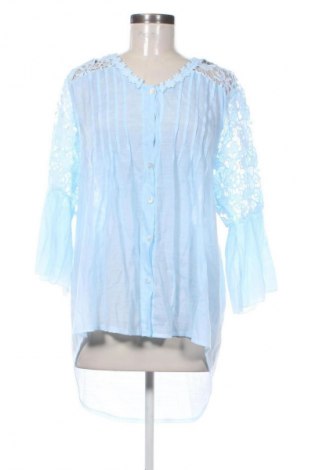 Γυναικείο πουκάμισο Unbranded, Μέγεθος XL, Χρώμα Μπλέ, Τιμή 8,99 €