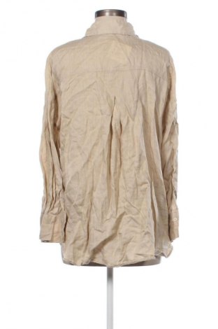 Γυναικείο πουκάμισο Zara, Μέγεθος L, Χρώμα  Μπέζ, Τιμή 10,99 €