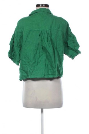 Damenbluse Zara, Größe M, Farbe Grün, Preis 13,99 €