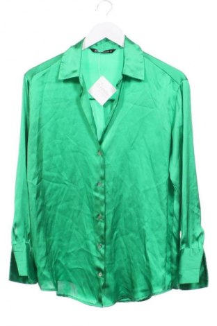 Dámska košeľa  Zara, Veľkosť XS, Farba Zelená, Cena  14,00 €