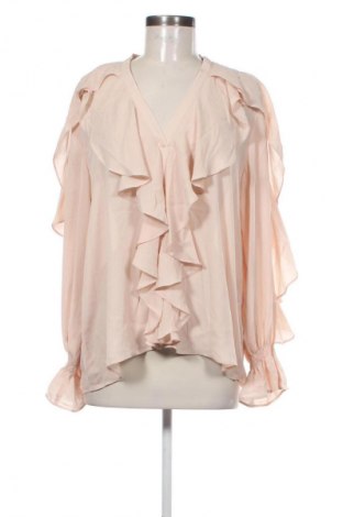 Cămașă de femei Zara, Mărime XL, Culoare Bej, Preț 72,00 Lei