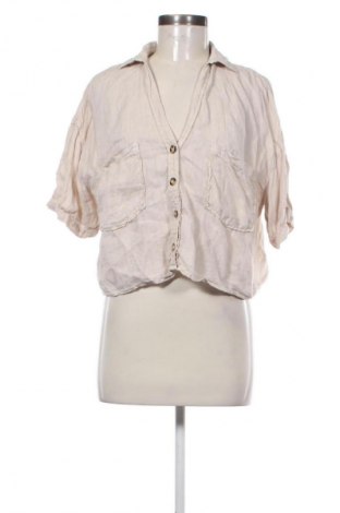 Damska koszula Zara, Rozmiar S, Kolor Beżowy, Cena 74,00 zł