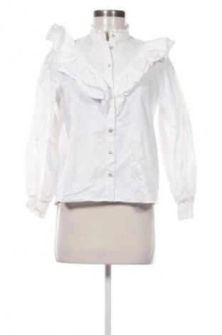 Γυναικείο πουκάμισο Zara, Μέγεθος S, Χρώμα Λευκό, Τιμή 14,00 €