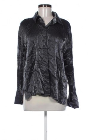 Γυναικείο πουκάμισο Zara, Μέγεθος L, Χρώμα Γκρί, Τιμή 9,99 €