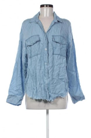 Γυναικείο πουκάμισο Zebra, Μέγεθος L, Χρώμα Μπλέ, Τιμή 13,99 €