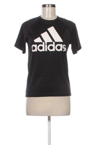 Damen T-Shirt Adidas, Größe XS, Farbe Schwarz, Preis € 14,99