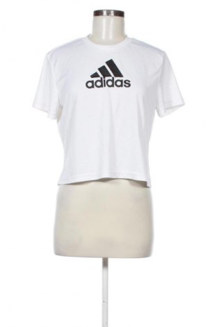 Damen T-Shirt Adidas, Größe M, Farbe Weiß, Preis € 16,99
