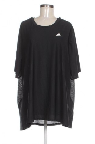 Damen T-Shirt Adidas, Größe 4XL, Farbe Schwarz, Preis € 16,99