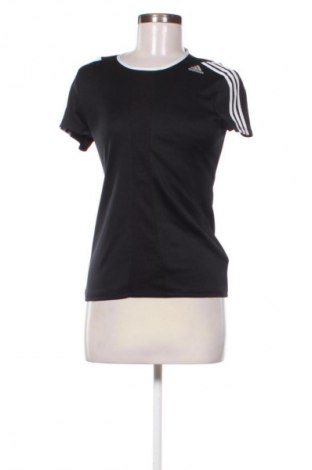 Damen T-Shirt Adidas, Größe XS, Farbe Schwarz, Preis 16,57 €