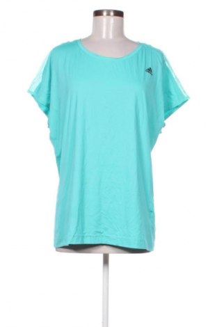 Damen T-Shirt Adidas, Größe XL, Farbe Grün, Preis 17,99 €