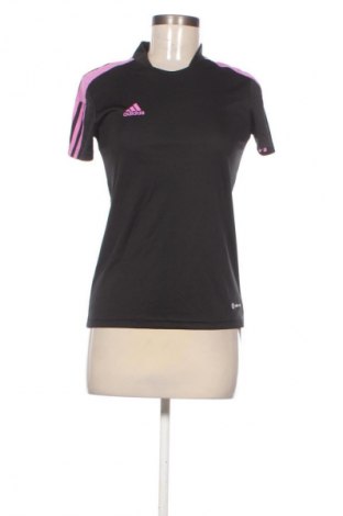 Damen T-Shirt Adidas, Größe XS, Farbe Schwarz, Preis 14,99 €