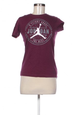 Damen T-Shirt Air Jordan Nike, Größe M, Farbe Lila, Preis € 17,00