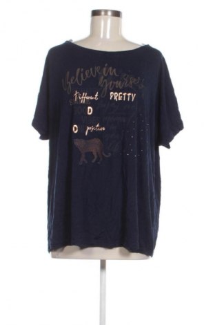 Damen T-Shirt Alba Moda, Größe XXL, Farbe Blau, Preis € 9,99