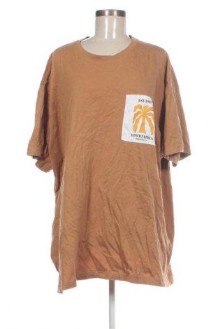 Damen T-Shirt C&A, Größe 4XL, Farbe Braun, Preis € 8,99