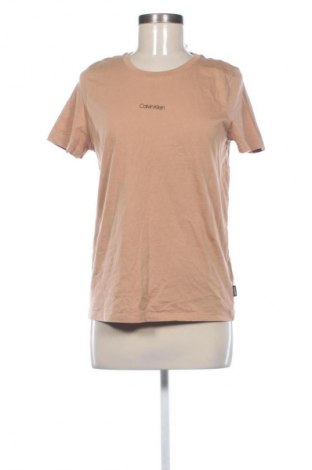 Damen T-Shirt Calvin Klein, Größe XL, Farbe Braun, Preis € 24,50