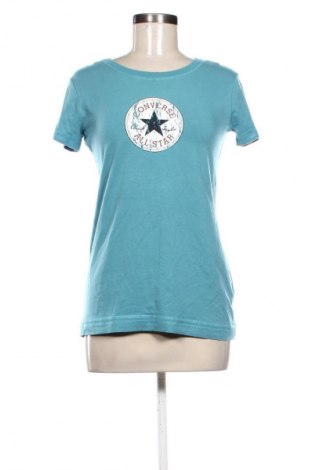 Damen T-Shirt Converse, Größe L, Farbe Blau, Preis € 14,00