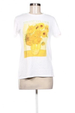 Damen T-Shirt Cropp, Größe S, Farbe Ecru, Preis 9,00 €