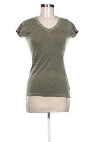 Дамска тениска G-Star Raw, Размер S, Цвят Зелен, Цена 10,00 €